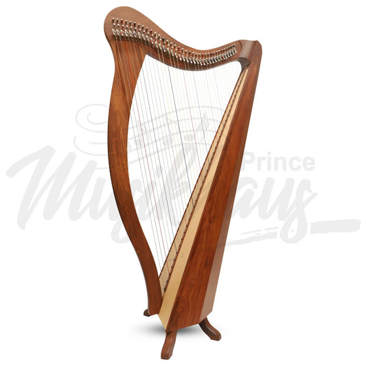 Muzikkon 36 String Ard Ri Harp Rosewood