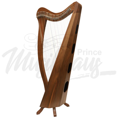 Muzikkon 36 String Ard Ri Harp Walnut