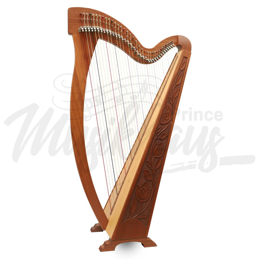 Muzikkon 36 Strings Trinity Harp Mahogany