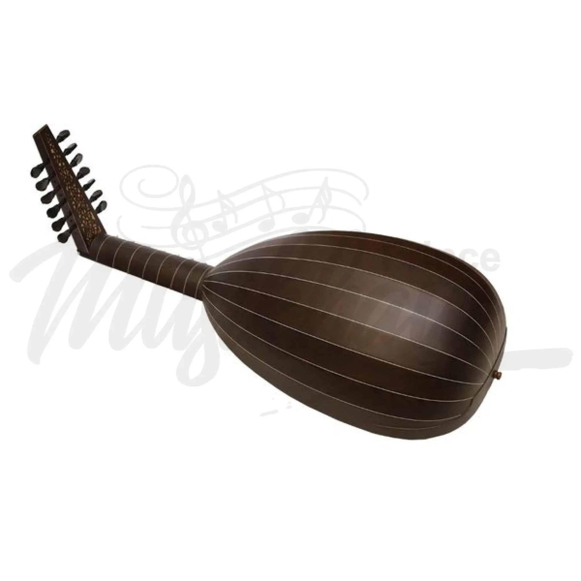 Muzikkon Deluxe Lute 7 Course Wenge