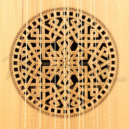 Muzikkon Deluxe Lute 7 Course Wenge