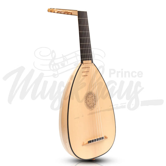 Muzikkon Descant Lute 7 Course Left Handed Lacewood