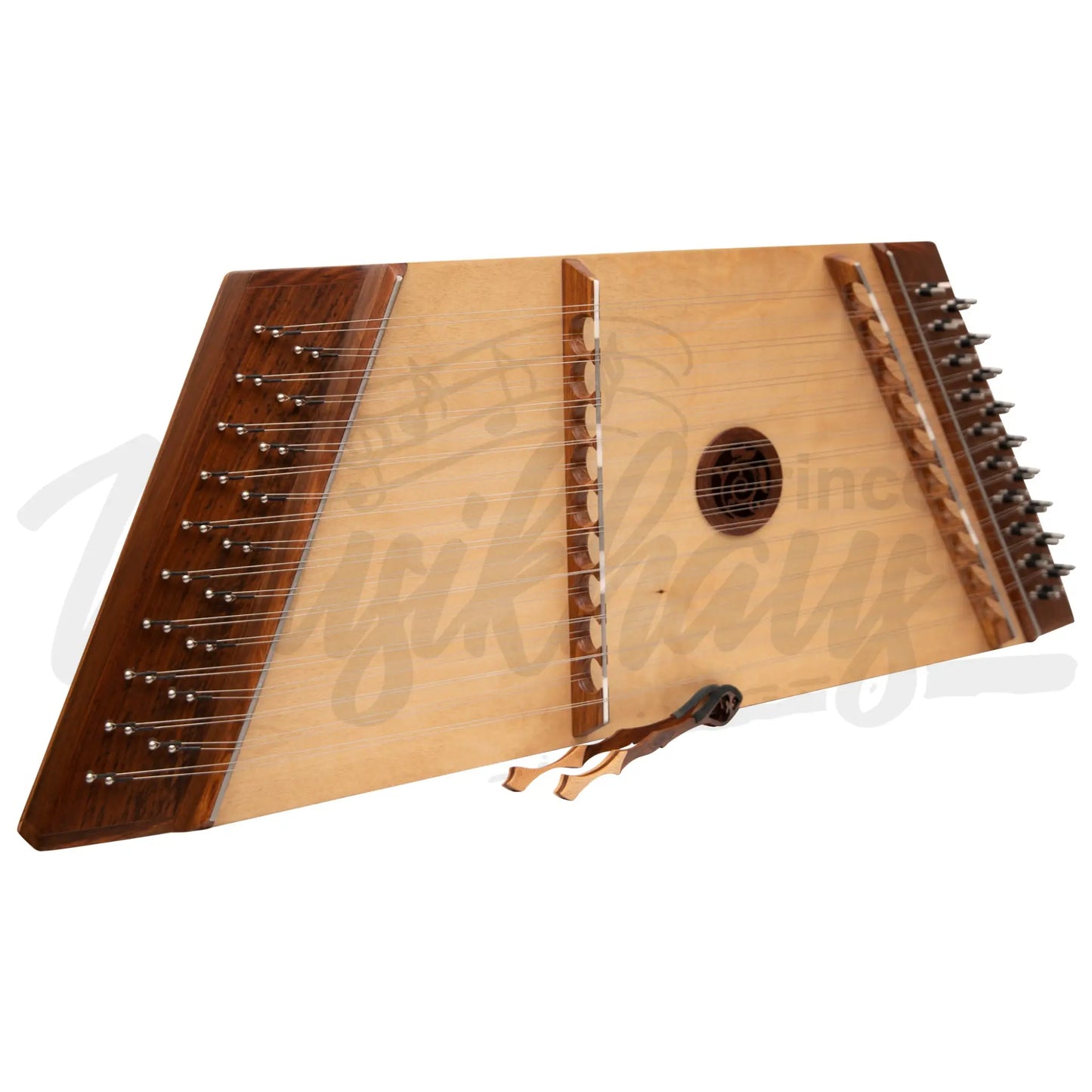 Muzikkon Double Strung 10/9 Hammered Dulcimer Rosewood With Hammers