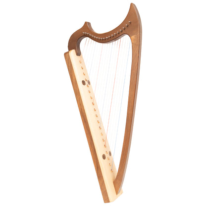 MUZIKKON GOTHIC HARP 19 STRING WALNUT