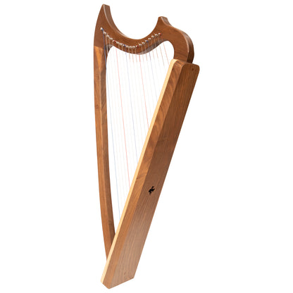 MUZIKKON GOTHIC HARP 19 STRING WALNUT