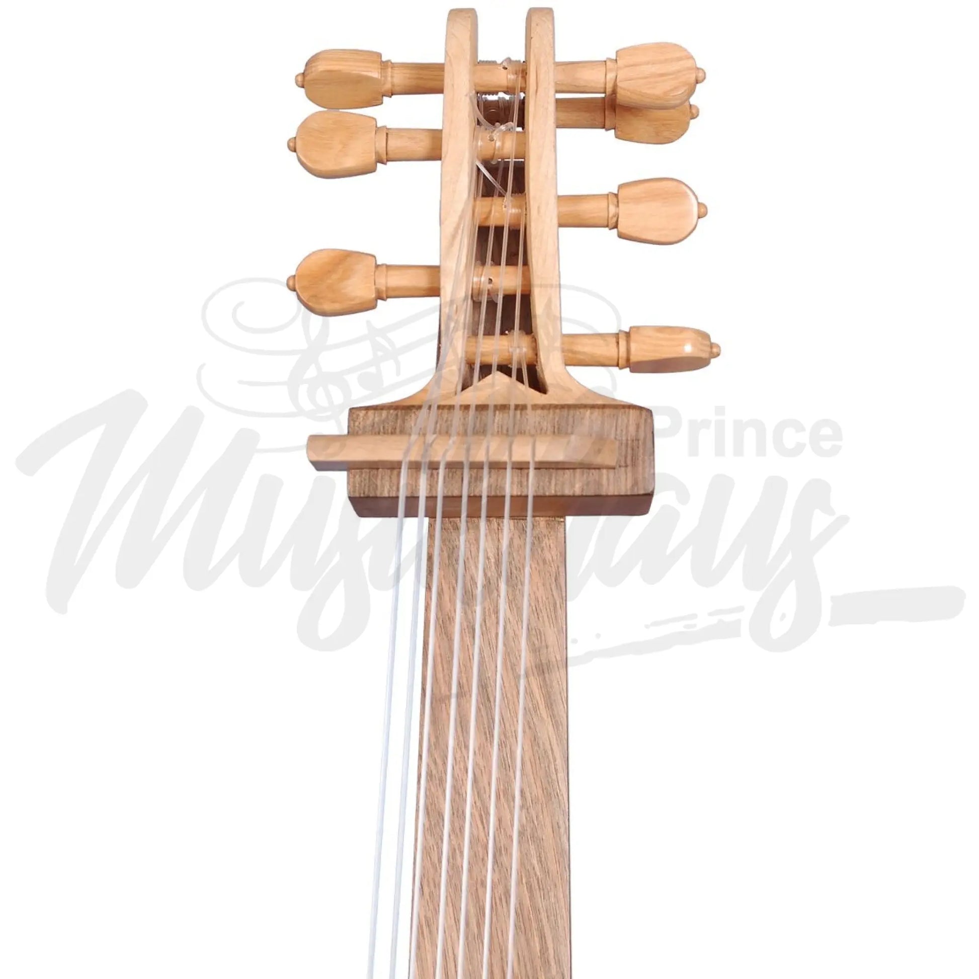 Muzikkon Large Theorbo Bass Lute Chitarrone Of Early 17Th Century Variegated Maple Walnut