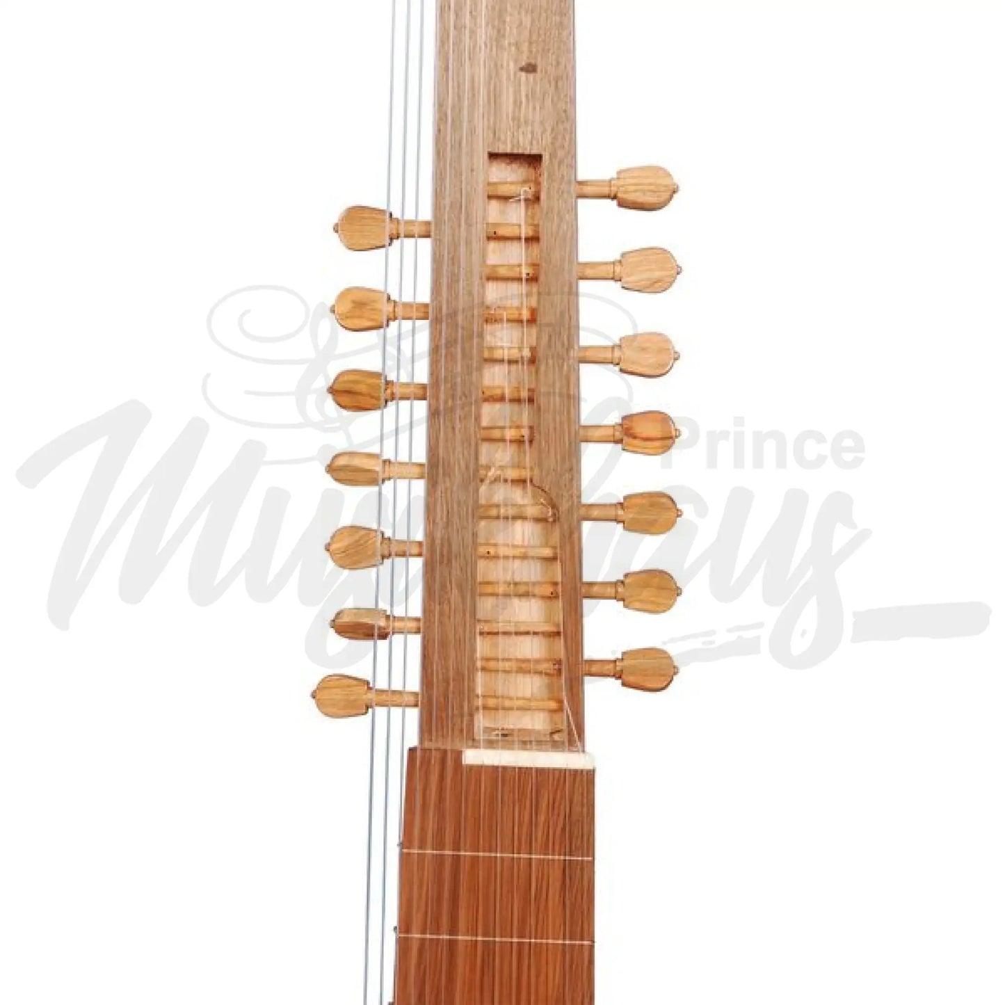 Muzikkon Large Theorbo Bass Lute Chitarrone Of Early 17Th Century Variegated Maple Walnut