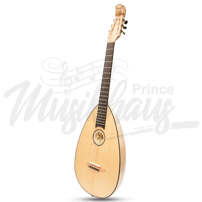 Muzikkon Lute Guitar 6 String Maple