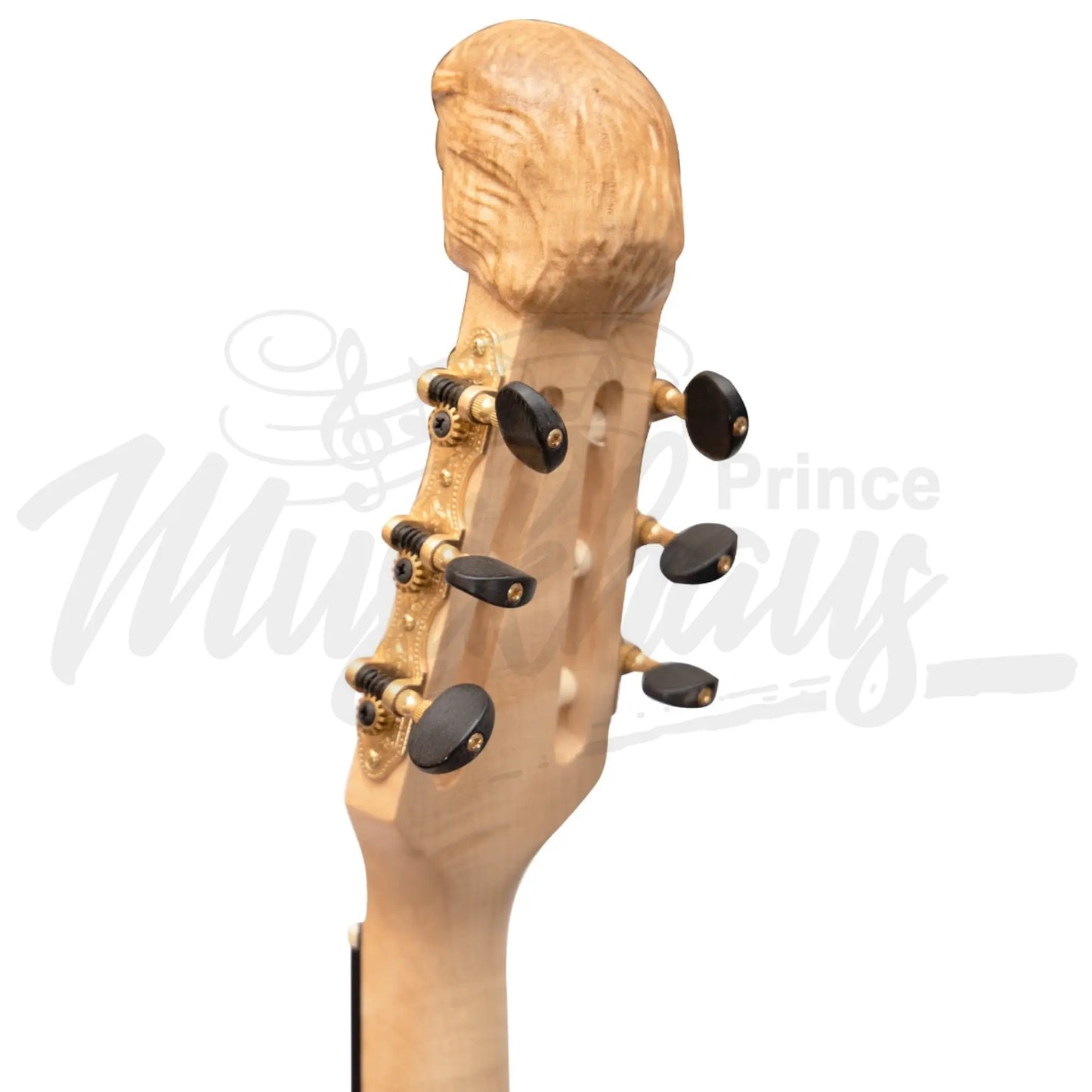 Muzikkon Lute Guitar 6 String Maple