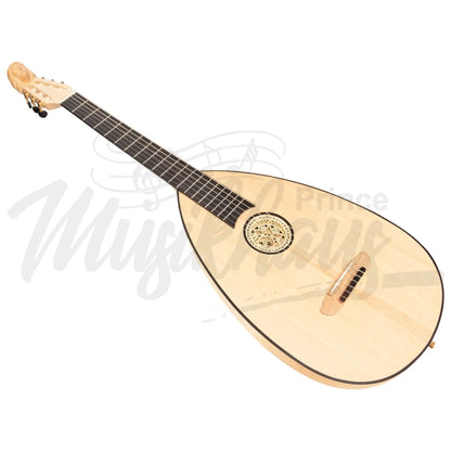 Muzikkon Lute Guitar 6 String Maple Left Hand