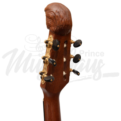 Muzikkon Lute Guitar 6 String Rosewood