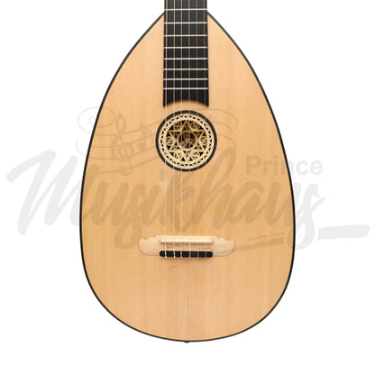 Muzikkon Lute Guitar 6 String Rosewood