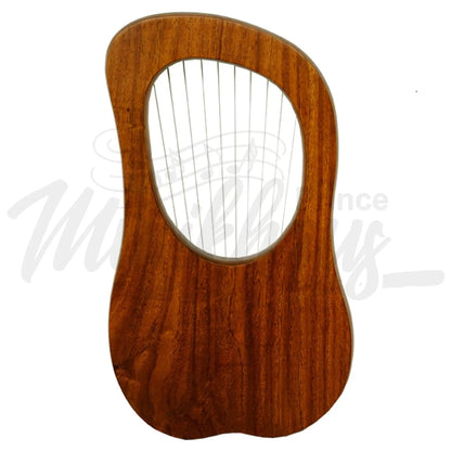 Muzikkon Lyre Harp 10 String Rosewood