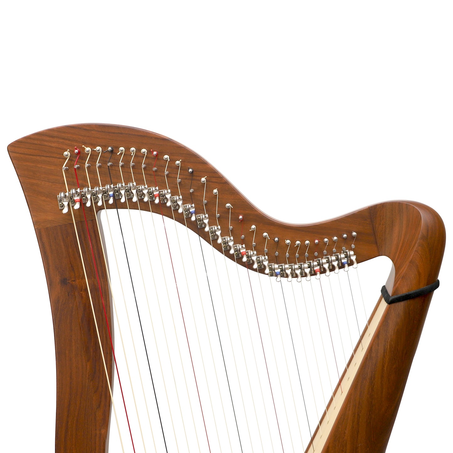 MUZIKKON MCHUGH HARP 27 STRING ROSEWOOD ROUND BACK