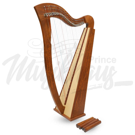 Muzikkon Mchugh Harp 27 String Rosewood Square Back