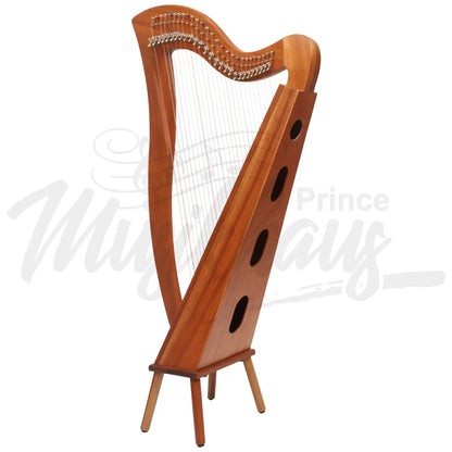 Muzikkon Mchugh Harp 27 Strings Mahogany Square Back