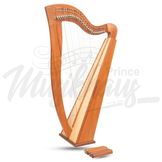 Muzikkon Mchugh Harp 29 String Square Back Mahogany