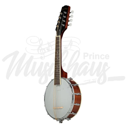 Muzikkon New Heartland Banjo Mandolin Solid Mahogany Body