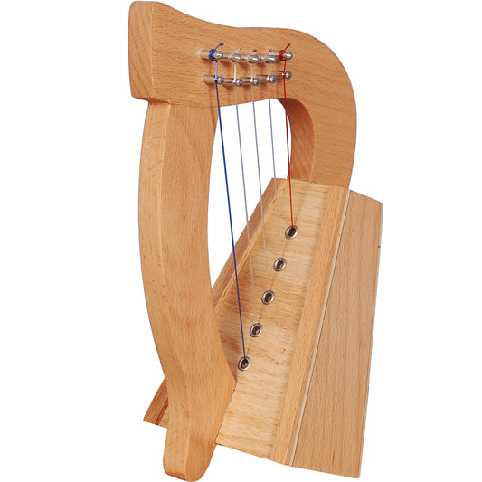 O’CAROLAN HARP 5 STRING BEECH WOOD PLAIN