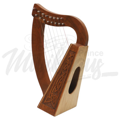 Muzikkon O’carolan Harp 8 String Rosewood Knotwork