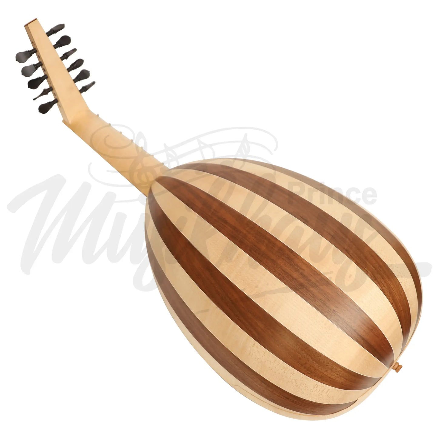 Muzikkon Renaissance Lute 6 Course Variegated Maple Walnut