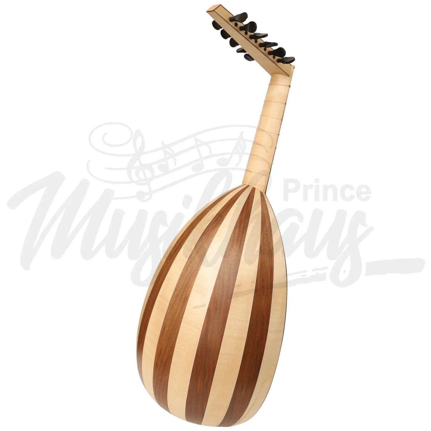 Muzikkon Renaissance Lute 6 Course Variegated Maple Walnut