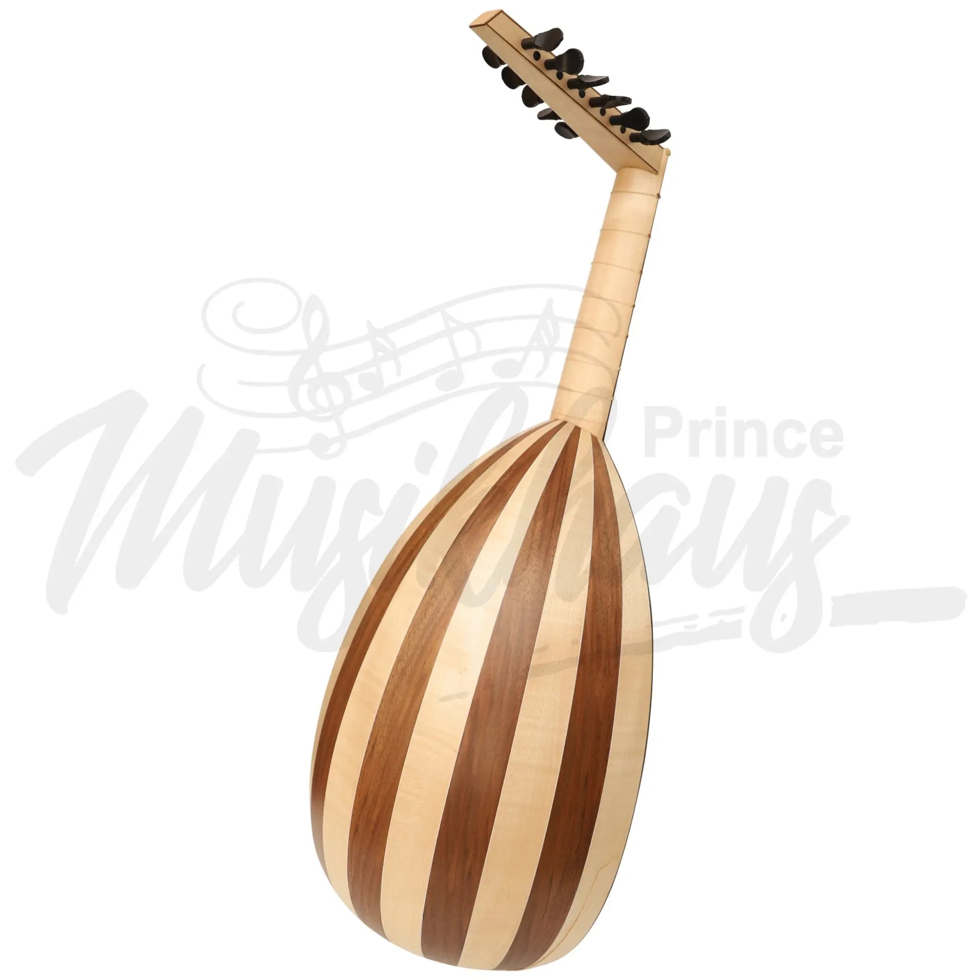 Muzikkon Renaissance Lute 6 Course Variegated Maple Walnut