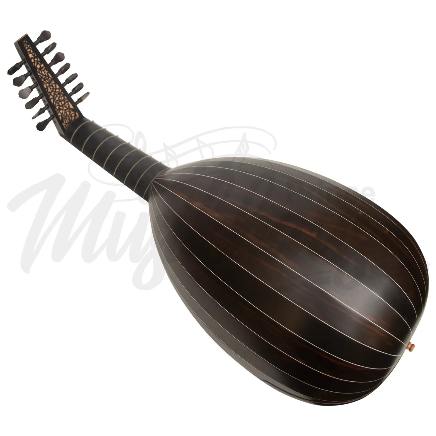 Muzikkon Renaissance Lute 7 Course Ebony