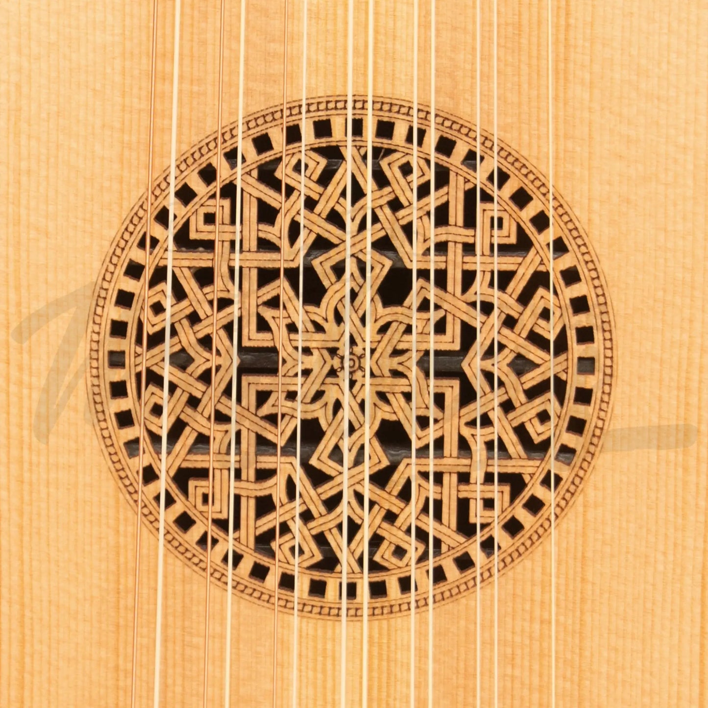 Muzikkon Renaissance Lute 7 Course Ebony