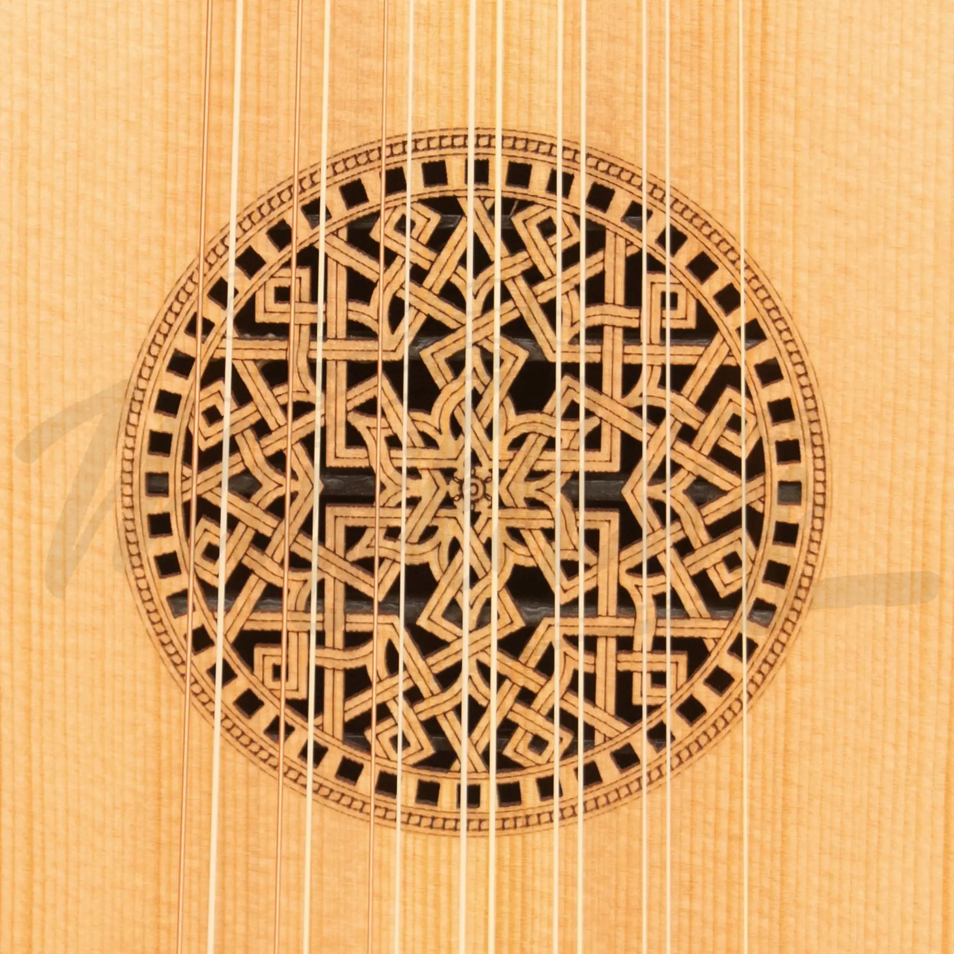 Muzikkon Renaissance Lute 7 Course Ebony