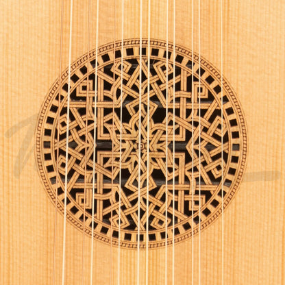 Muzikkon Renaissance Lute 7 Course Ebony