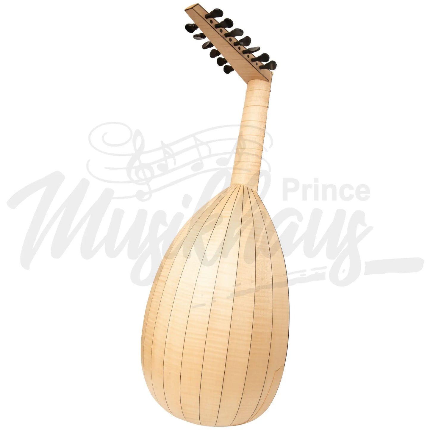 Muzikkon Renaissance Lute 7 Course Flame Maple