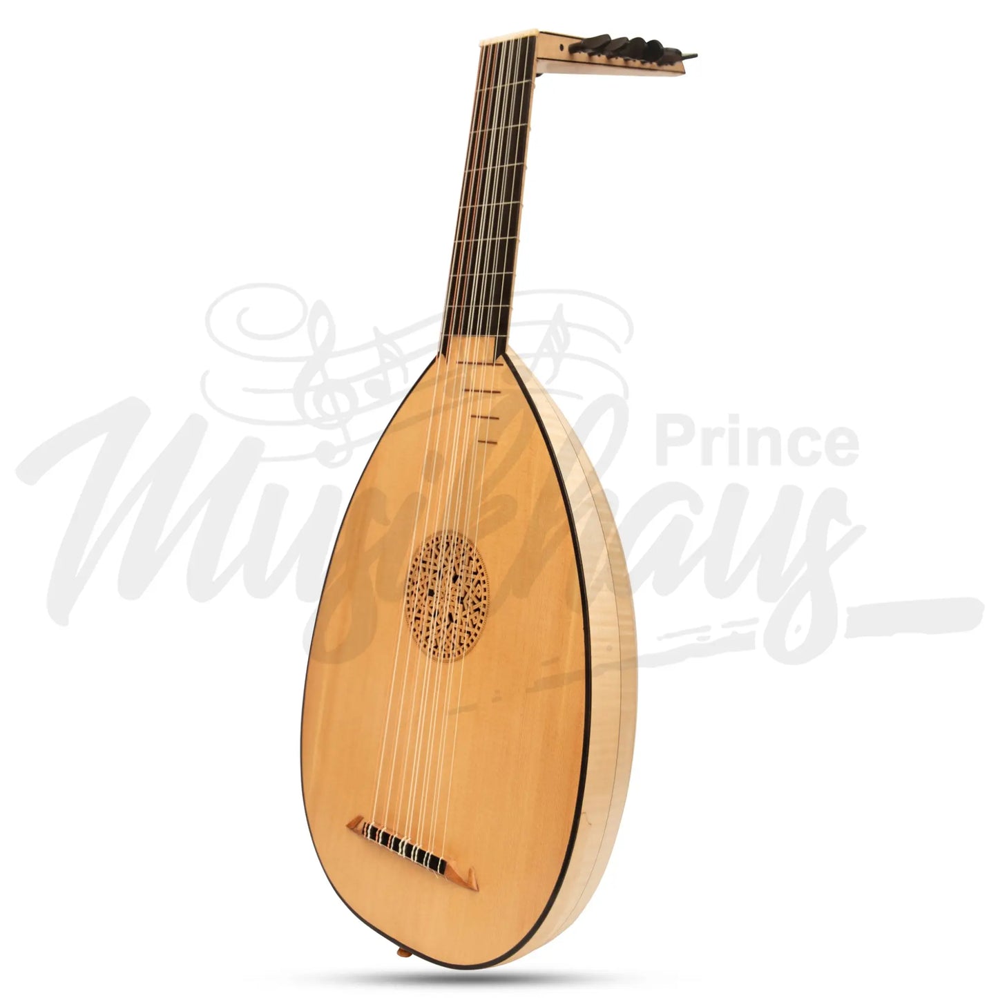 Muzikkon Renaissance Lute 7 Course Flame Maple