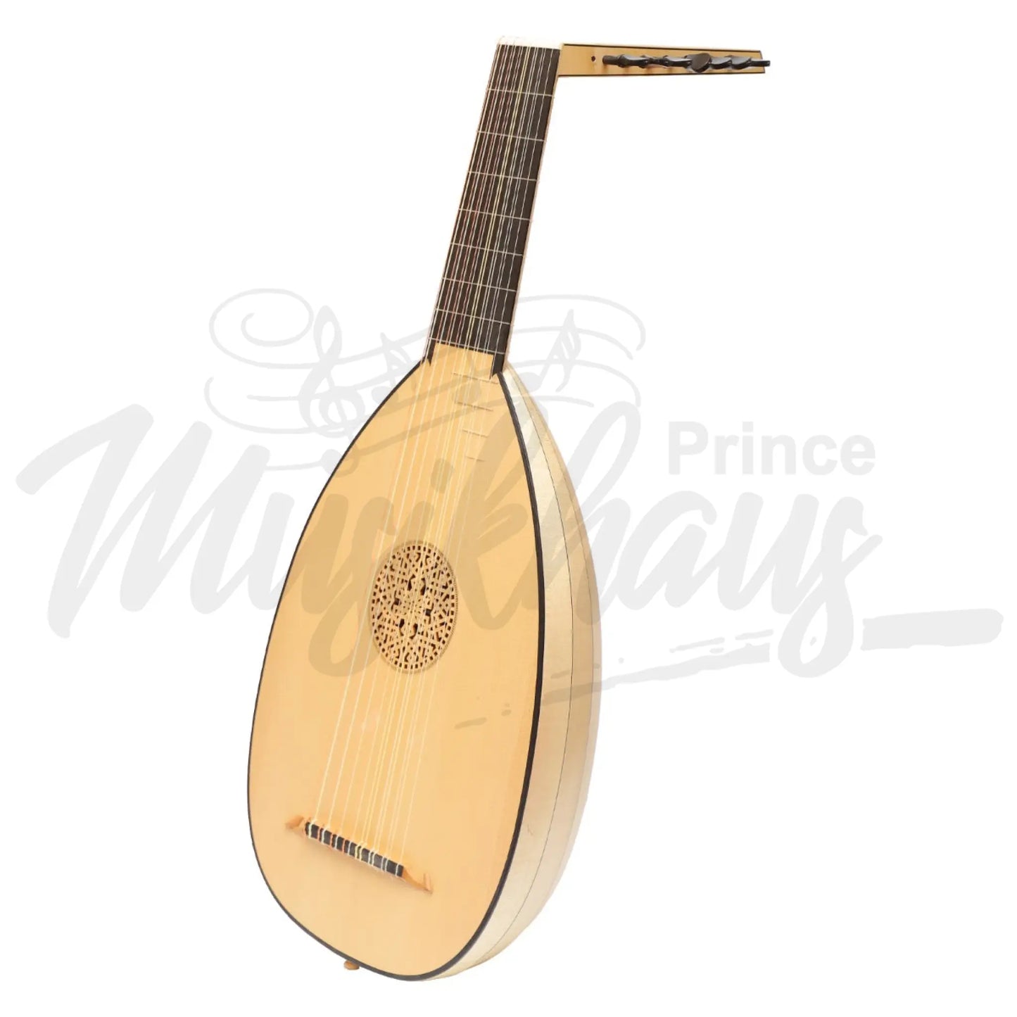 Muzikkon Renaissance Lute 8 Course Flame Maple