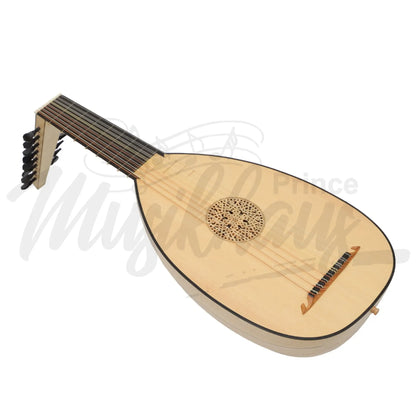 Muzikkon Renaissance Lute 8 Course Flame Maple