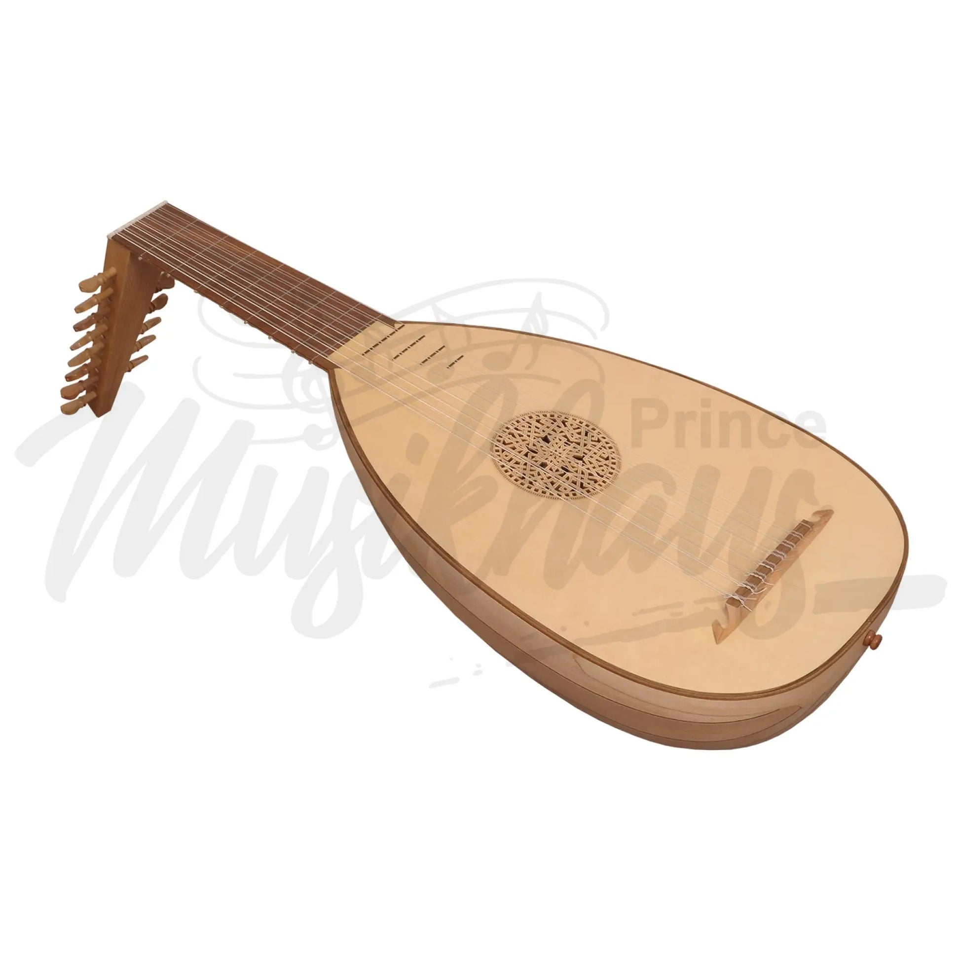 Muzikkon Renaissance Lute 8 Course Lacewood