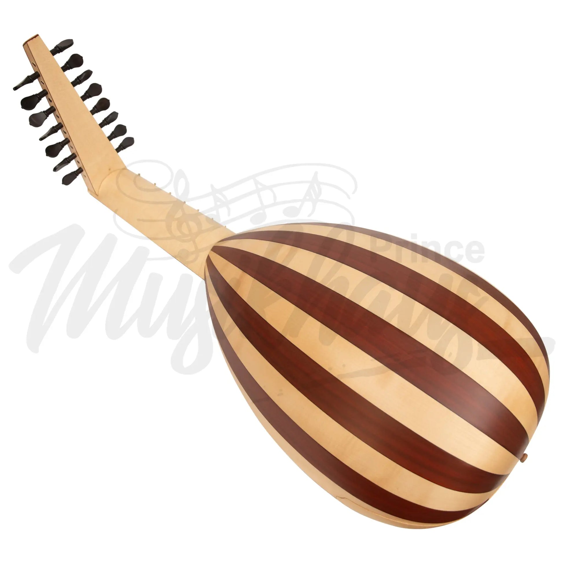 Muzikkon Renaissance Lute 8 Course Variegated Maple Padauk