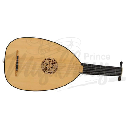 Muzikkon Renaissance Lute Deluxe 6 Course Left Hand Walnut