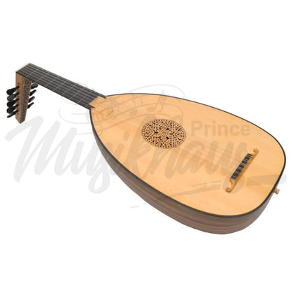 Muzikkon Renaissance Lute Deluxe 6 Course Left Hand Walnut