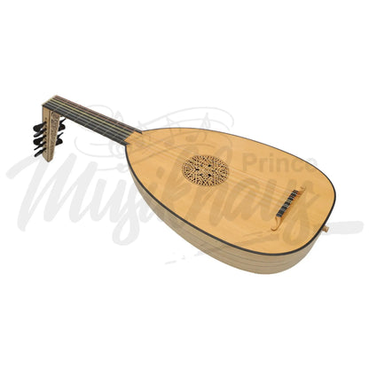 Muzikkon Renaissance Lute Deluxe 6 Course Left Maple