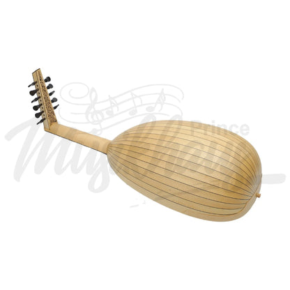 Muzikkon Renaissance Lute Deluxe 6 Course Left Maple