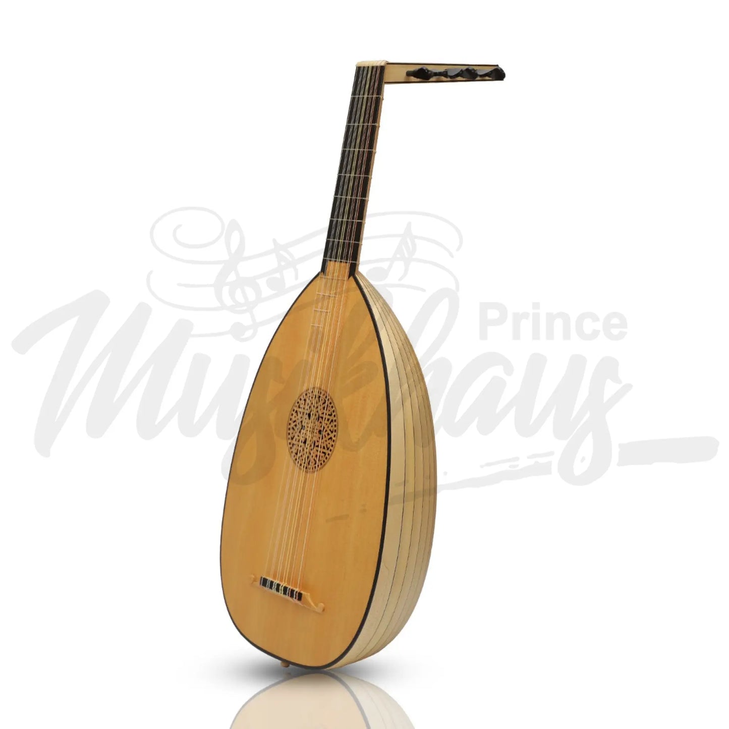 Muzikkon Renaissance Lute Deluxe 6 Course Left Maple