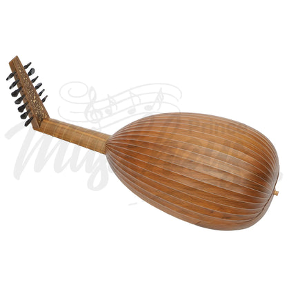 Muzikkon Renaissance Lute Deluxe 7 Course Left Hand Walnut