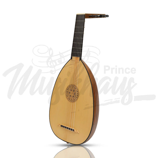 Muzikkon Renaissance Lute Deluxe 7 Course Left Hand Walnut