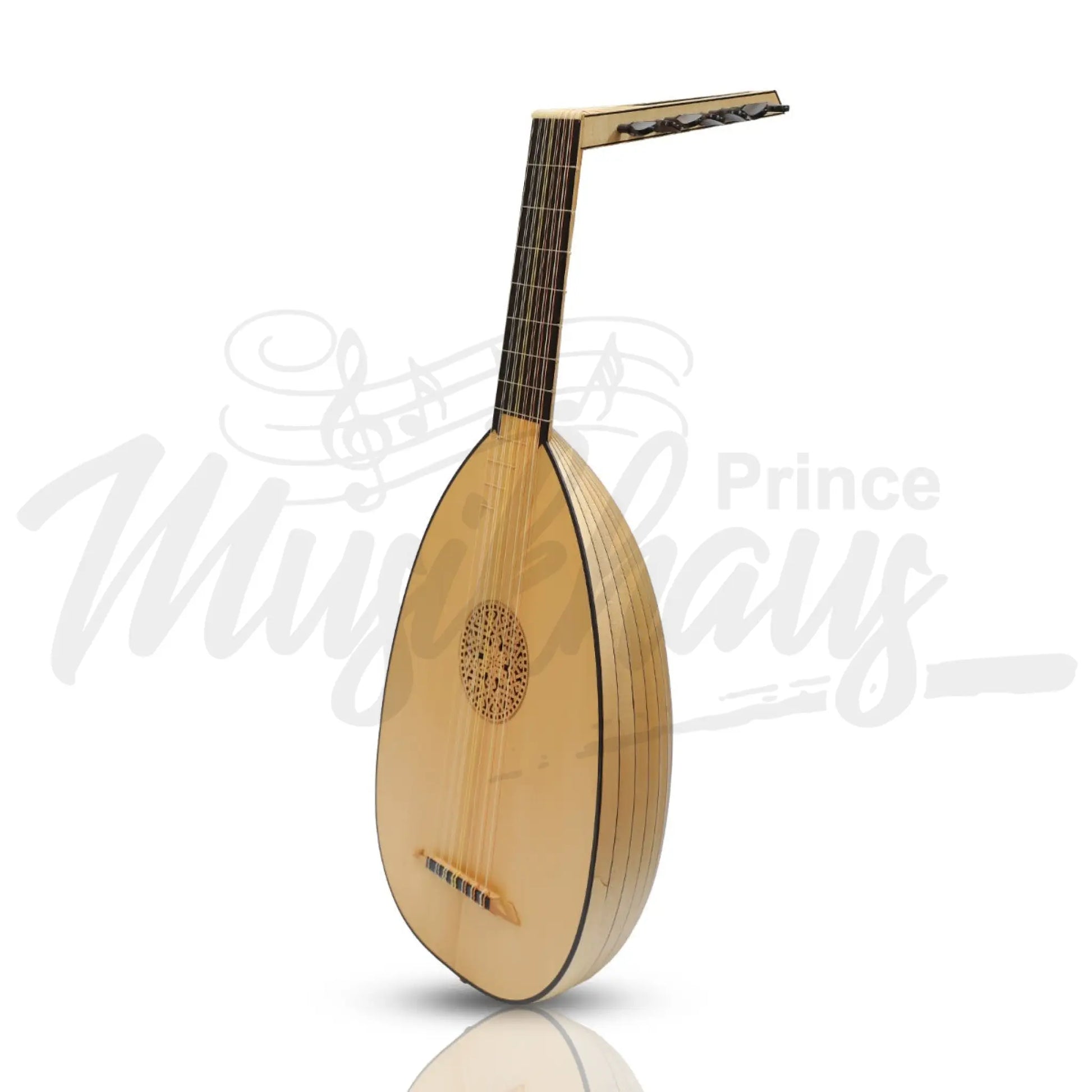 Muzikkon Renaissance Lute Deluxe 7 Course Left Maple