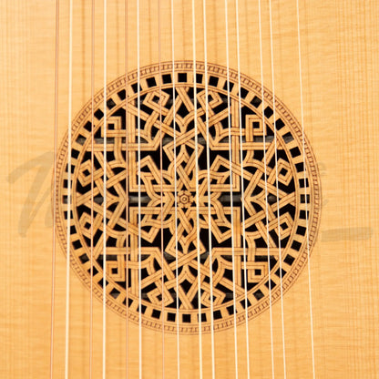 Muzikkon Renaissance Lute Deluxe 8 Course Maple