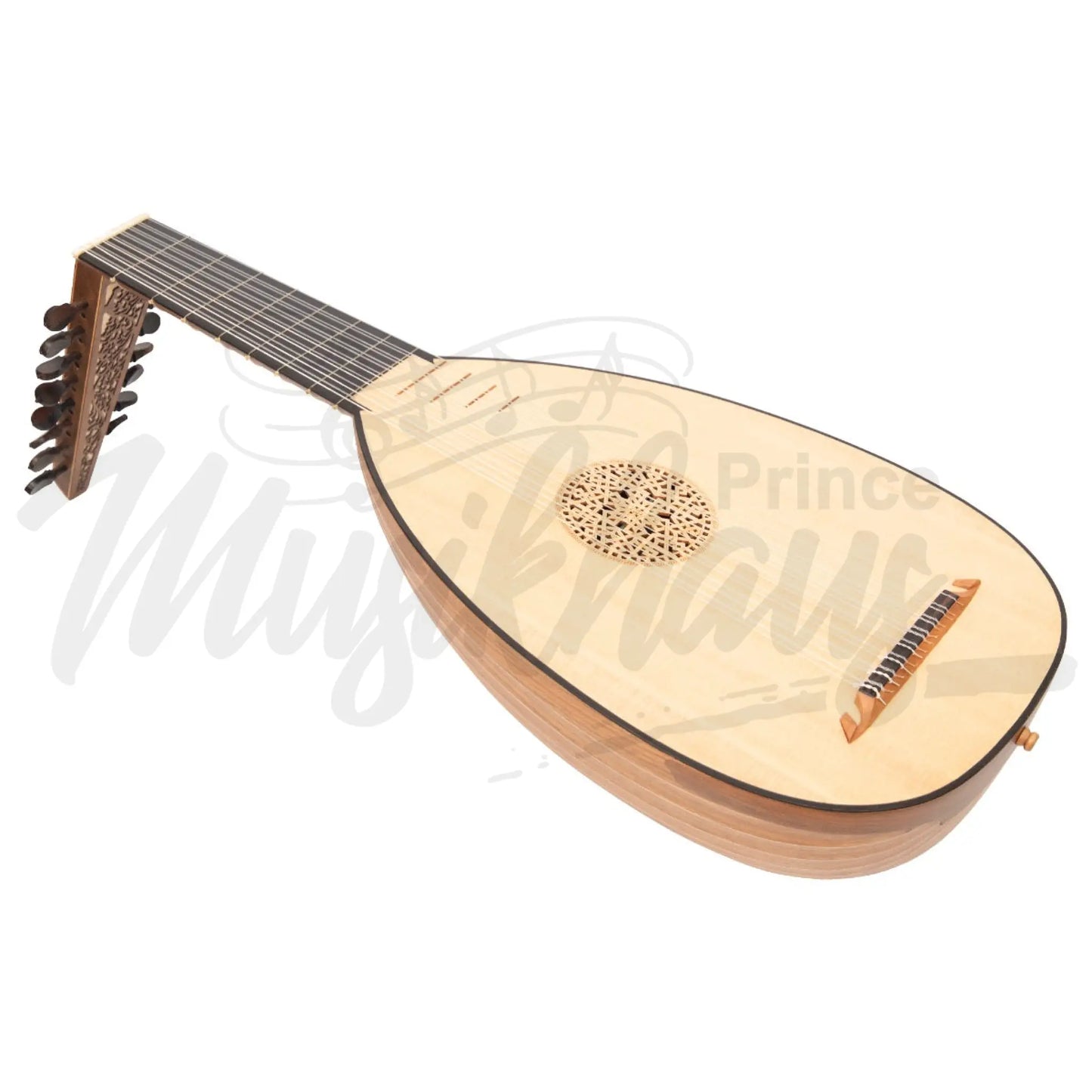 Muzikkon Renaissance Lute Deluxe 8 Course Walnut