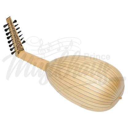 Muzikkon Renaissance Lute Deluxe Left 8 Course Maple