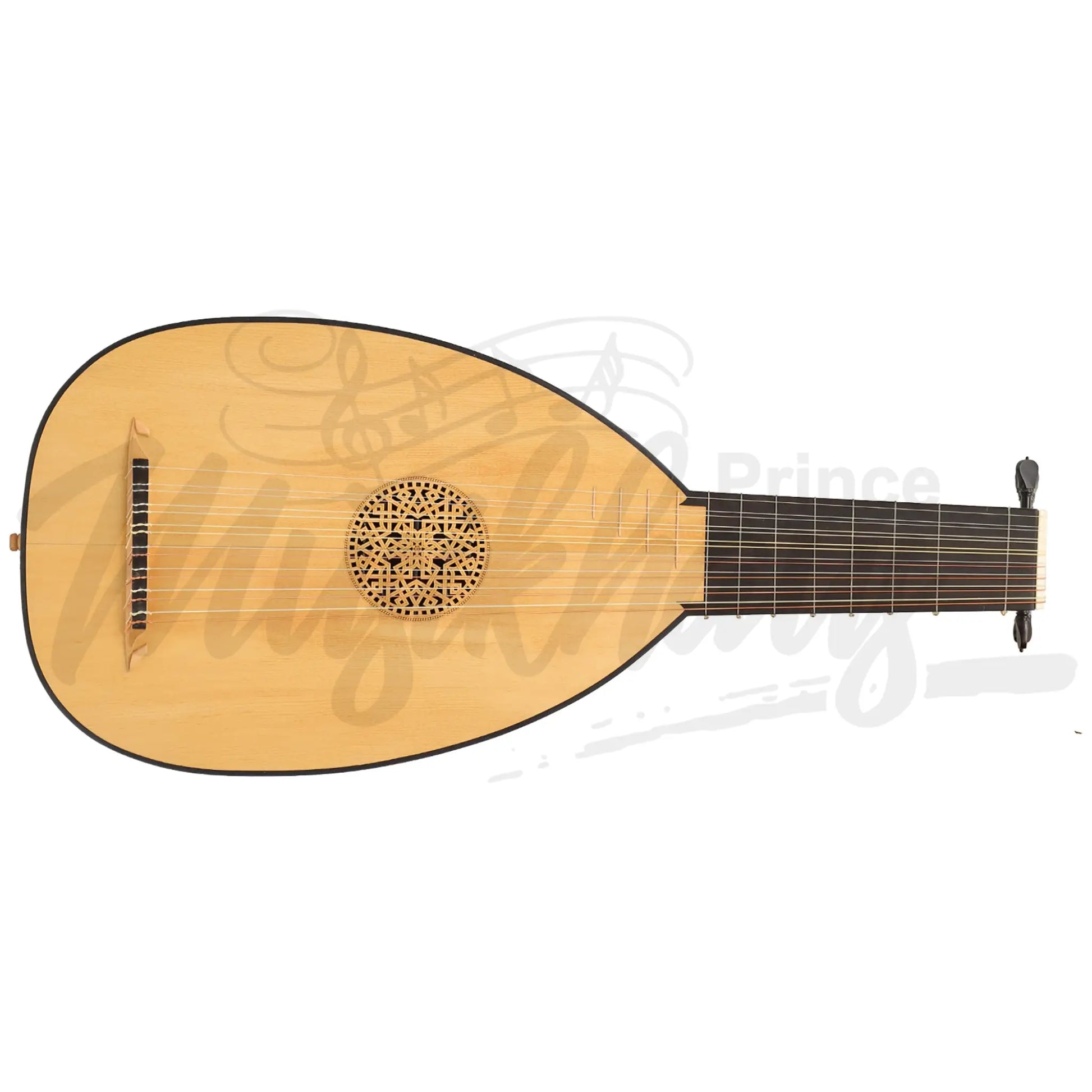 Muzikkon Renaissance Lute Deluxe Left 8 Course Maple