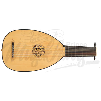 Muzikkon Renaissance Lute Deluxe Left 8 Course Maple